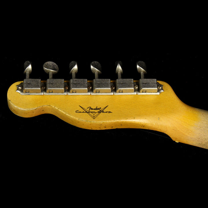 Used 2015 Fender Custom Shop Time Machine 1952 Heavy Relic Telecaster Electric Guitar Nocaster Blonde