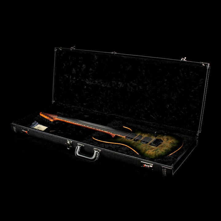 Suhr Modern Electric Guitar Faded Trans Green Burst