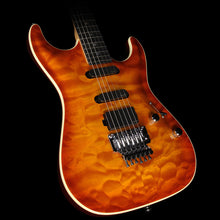 Used Suhr Standard Carve Top Electric Guitar Honey Burst with Trans Brown Back