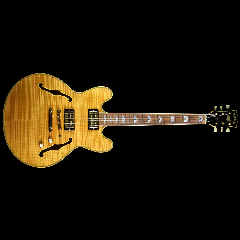 Used Steve Miller Collection Bolin Flame Maple Semi-Hollowbody Electric Guitar Natural — 2