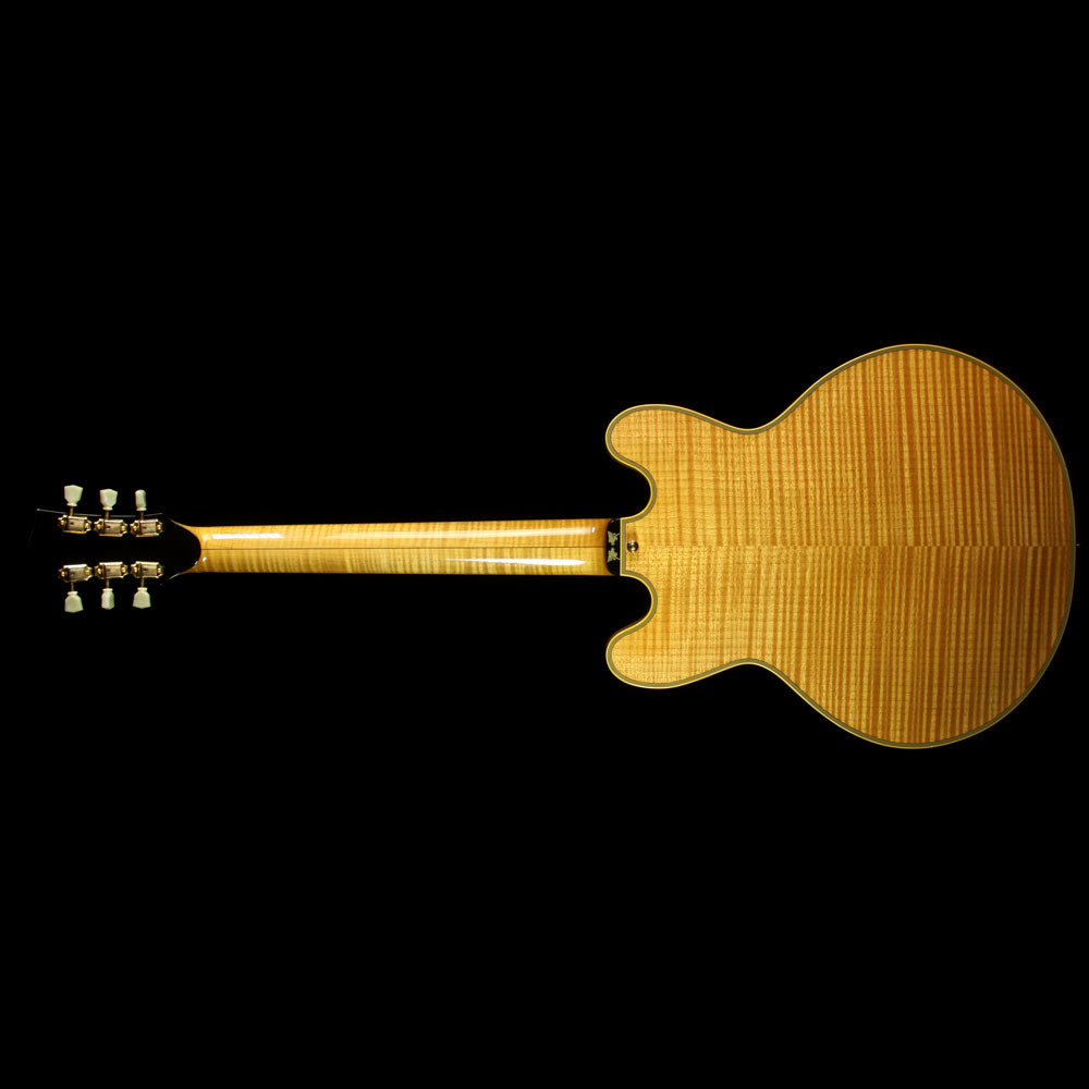 Used Steve Miller Collection Bolin Flame Maple Semi-Hollowbody Electric Guitar Natural — 3