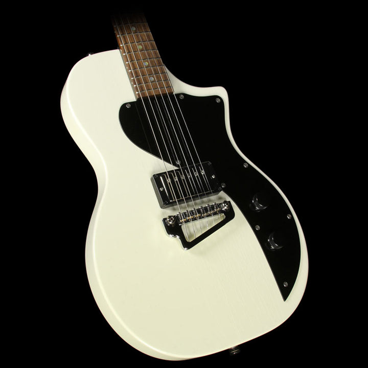 Used Steve Miller Collection Bolin Supro Electric Guitar White & Black