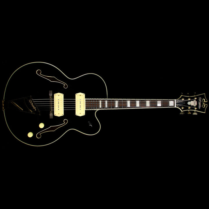 Used Steve Miller Collection D'Angelico EX-59 Archtop Electric Guitar Black