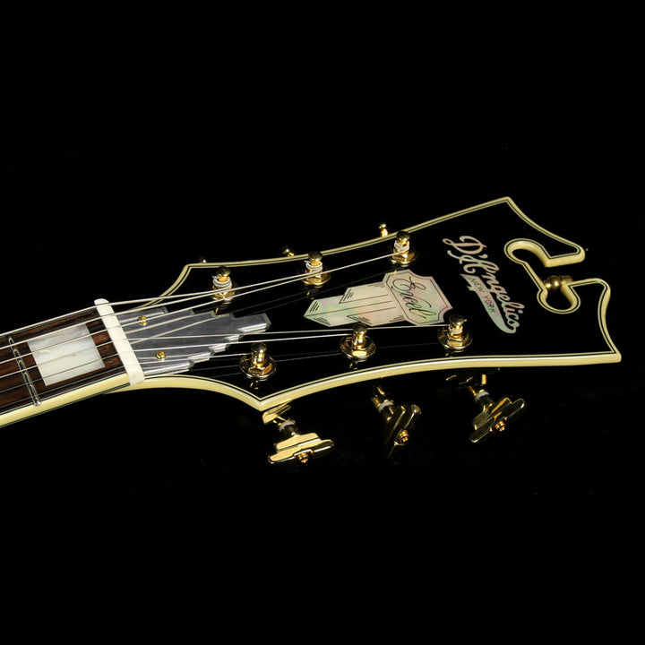 Used Steve Miller Collection D'Angelico EX-59 Archtop Electric Guitar Black