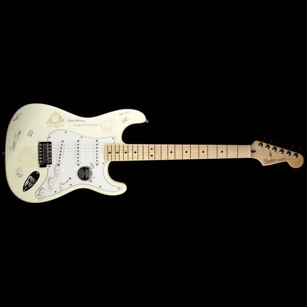 Fender Museum Standard Stratocaster Steve Miller Collection Olympic White — 2