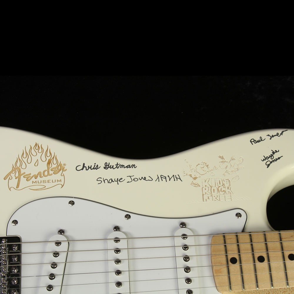 Fender Museum Standard Stratocaster Steve Miller Collection Olympic White — 7