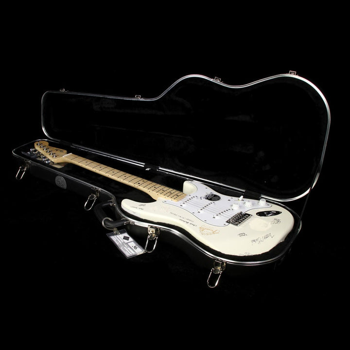 Fender Museum Standard Stratocaster Steve Miller Collection Olympic White