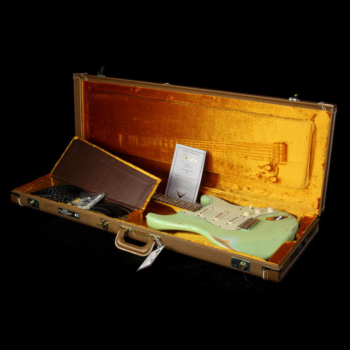 Used Steve Miller Collection Fender Custom Shop Masterbuilt Yuriy Shishkov '60 Stratocaster Relic Electric Guitar Surf Green