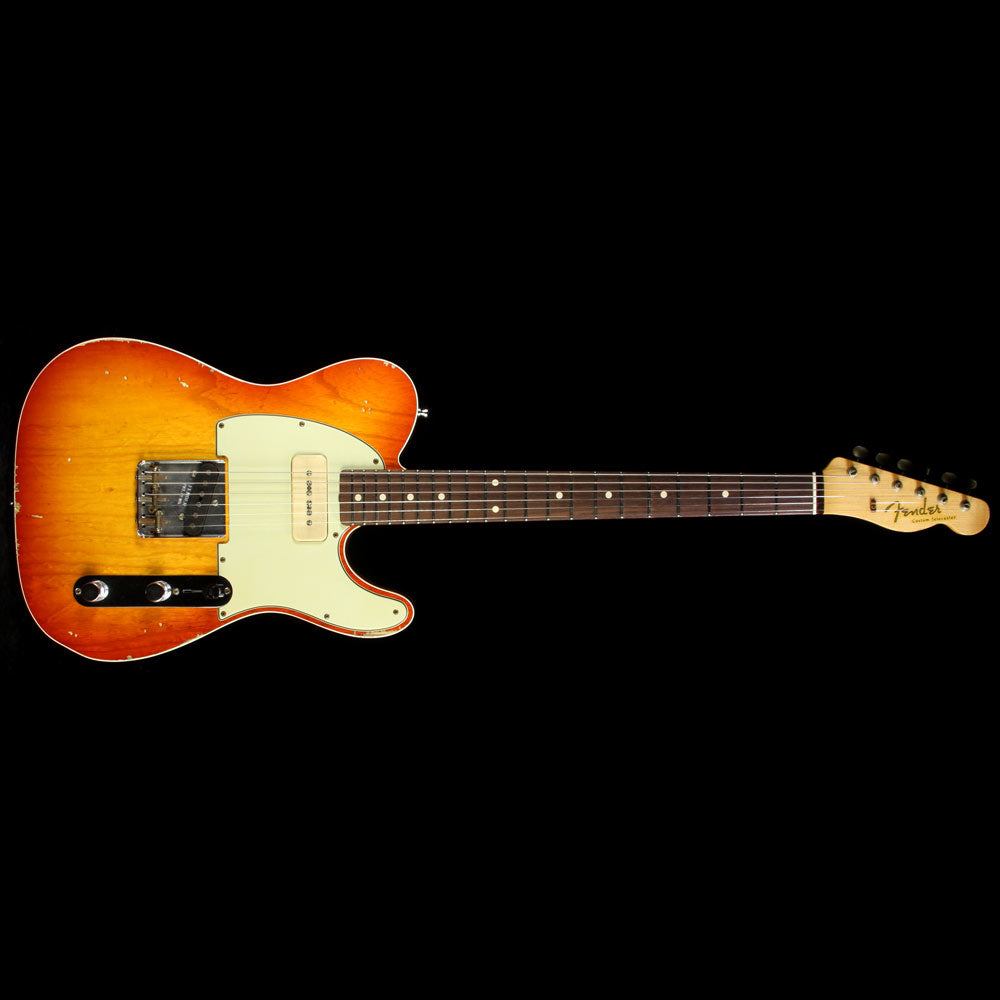 Used Steve Miller Collection Fender Custom Shop Masterbuilt Jason Smith Wildwood 10 '59 Telecaster Relic Electric Guitar Aged Cherry Burst — 2