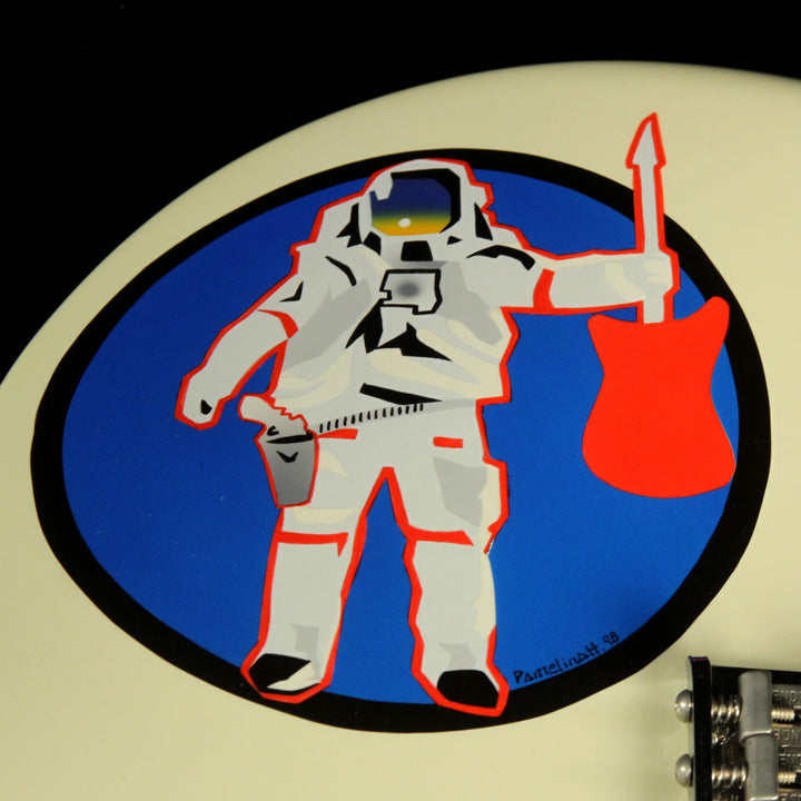 Used Steve Miller Collection Fender Custom Shop Space Cowboy Stratocaster Electric Guitar Olympic White