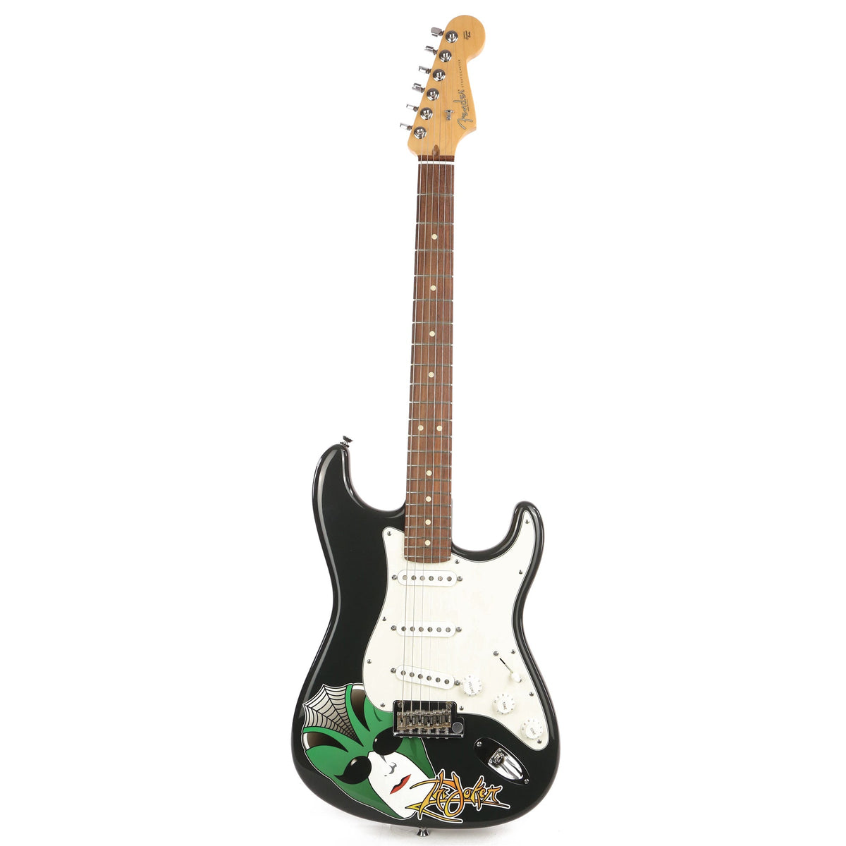 Fender The Joker Standard Stratocaster Guitar Steve Miller Collection Black — 2