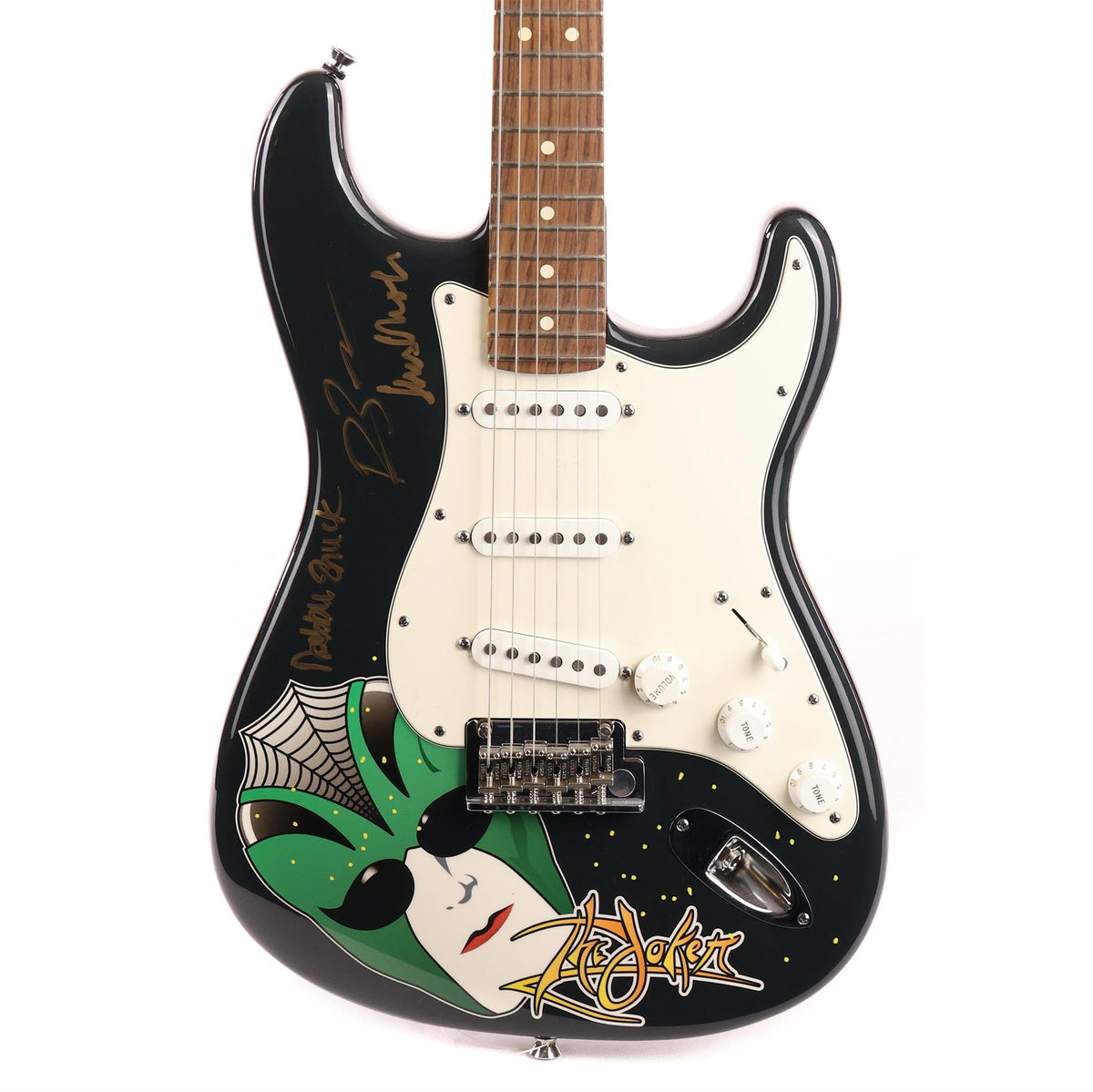 Fender The Joker Standard Stratocaster Steve Miller Collection Black — 1