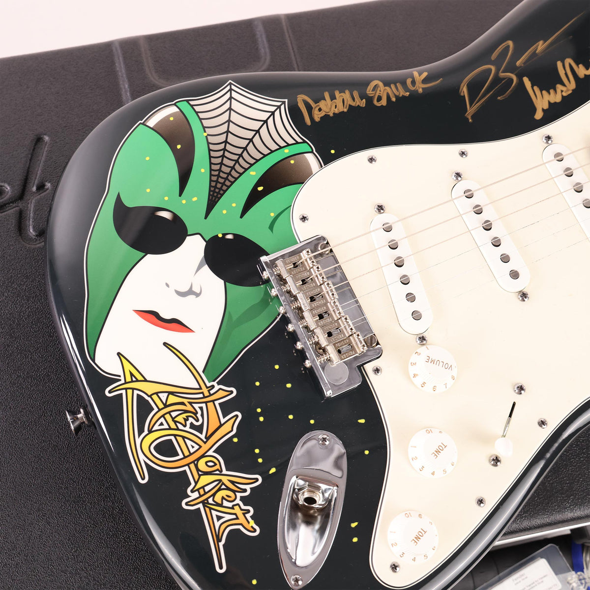 Fender The Joker Standard Stratocaster Steve Miller Collection Black — 8