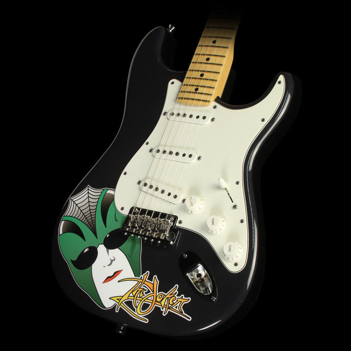 Used Steve Miller Collection Fender The Joker Standard Stratocaster Electric Guitar Black