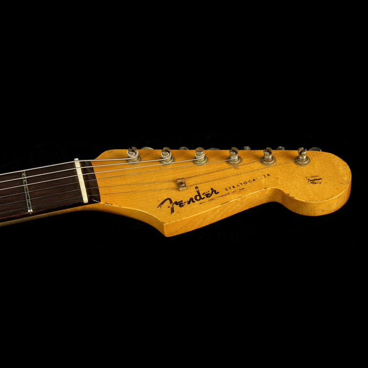 Used Steve Miller Collection Fender Custom Shop Masterbuilt Jason Smith Ultra Relic 1960 Stratocaster Electric Guitar 3-Tone Sunburst