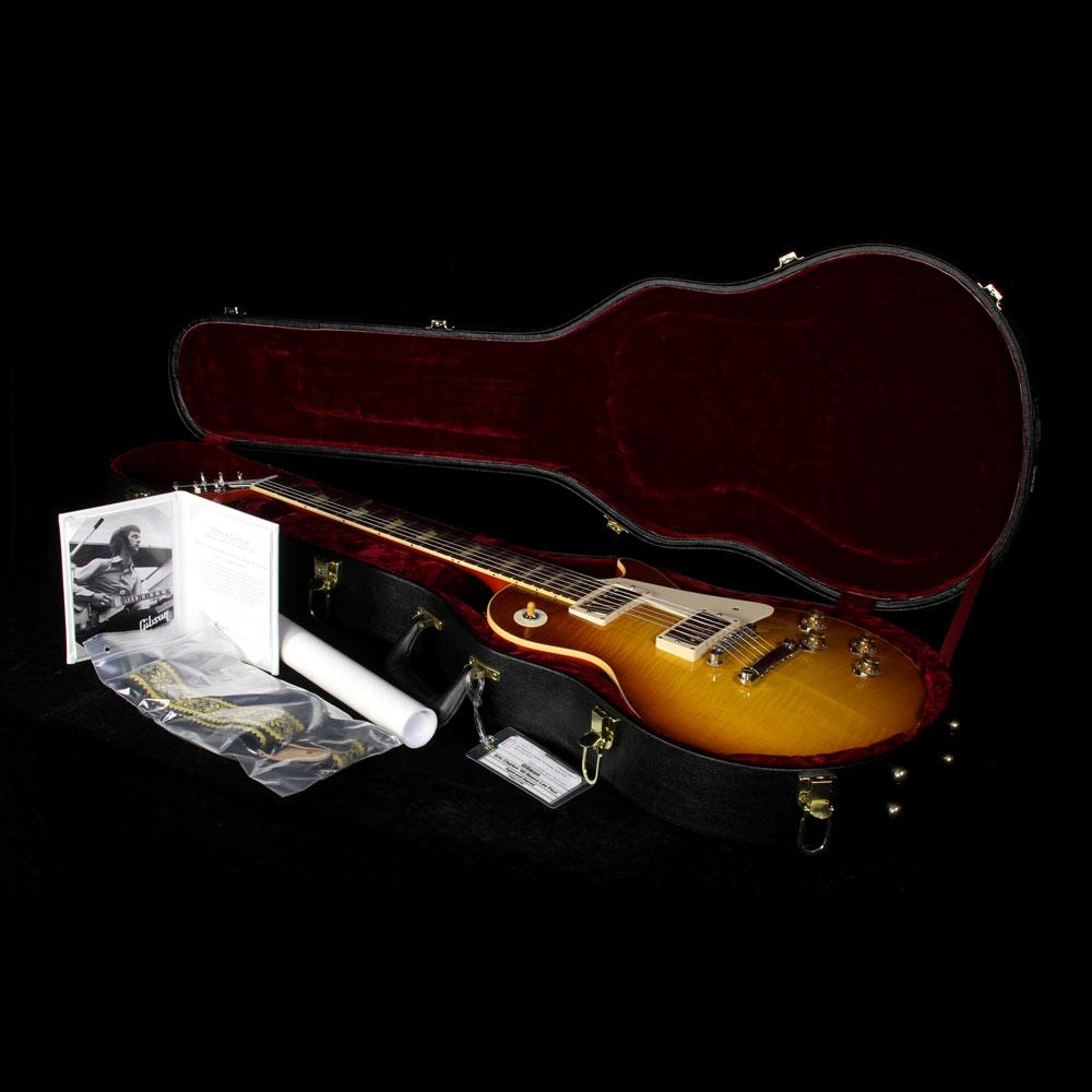 Used Steve Miller Collection Gibson Custom Shop Eric Clapton '60 Beano Les Paul Aged and Signed Electric Guitar Antiquity Burst — 10