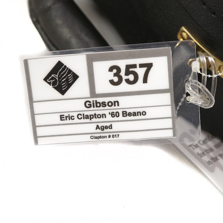 Gibson Custom Shop Eric Clapton '60 Beano Les Paul Aged Antiquity Burst 2010 Steve Miller Collection