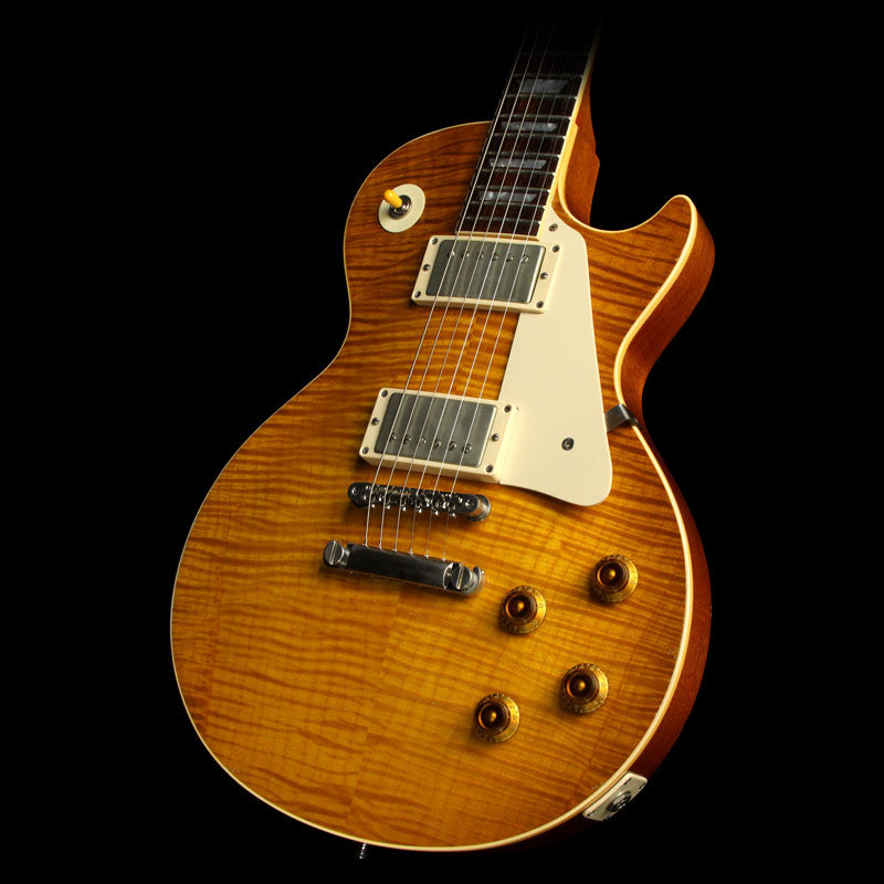 Used Steve Miller Collection Gibson Custom Shop '59 Les Paul Tom Murphy Painted and Aged Electric Guitar Brazilian Board — 1