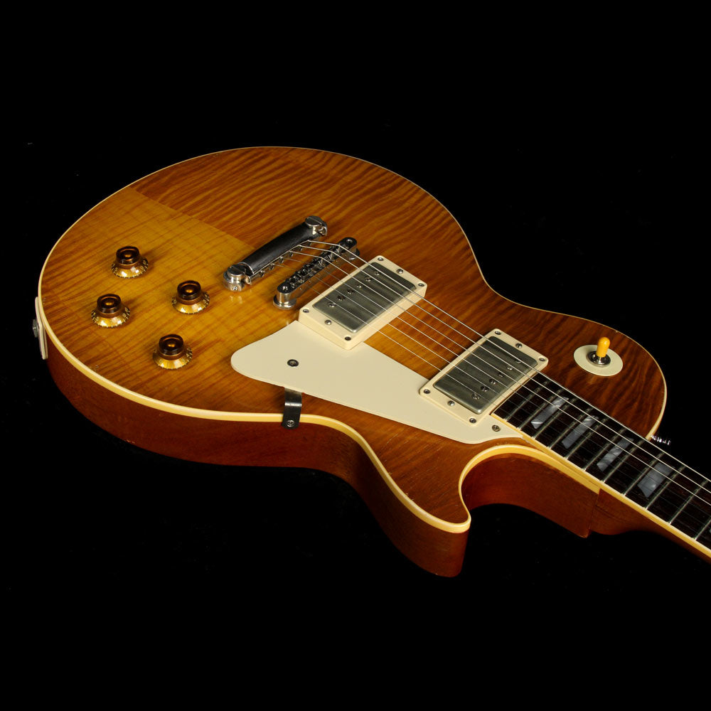 Used Steve Miller Collection Gibson Custom Shop '59 Les Paul Tom Murphy Painted and Aged Electric Guitar Brazilian Board — 7