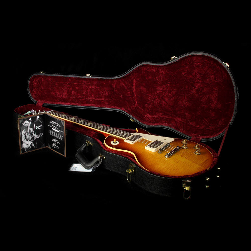 Used Steve Miller Collection Gibson Custom Shop Billy Gibbons "Pearly Gates" '59 Les Paul VOS Electric Guitar Billy Gibbons Burst — 9
