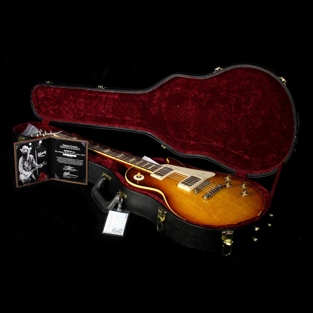 Used Steve Miller Collection Gibson Custom Shop Billy Gibbons "Pearly Gates" '59 Les Paul VOS Electric Guitar Heritage Cherry Sunburst — 9
