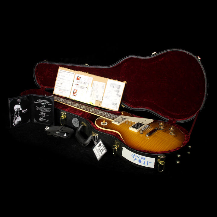 Used Steve Miller Collection Gibson Custom Shop Jimmy Page "Number Two" Les Paul Electric Guitar Page Burst