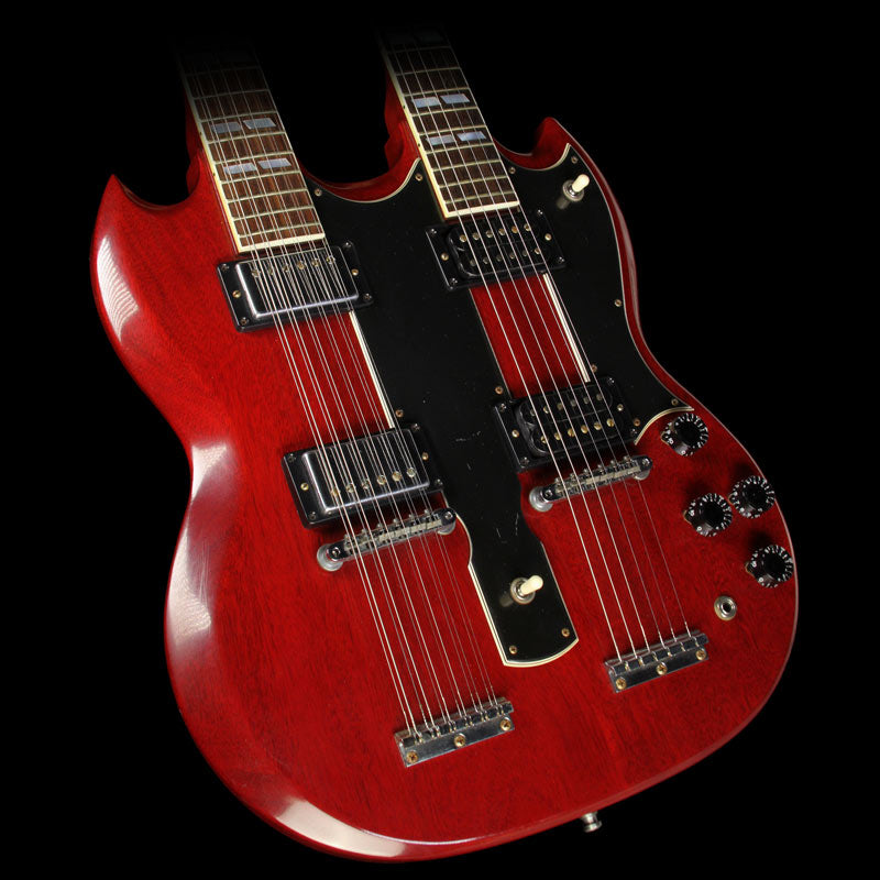 Used Steve Miller Collection Gibson Custom Shop Jimmy Page EDS-1275 Double Neck VOS Electric Guitar Electric Guitar Heritage Cherry — 1