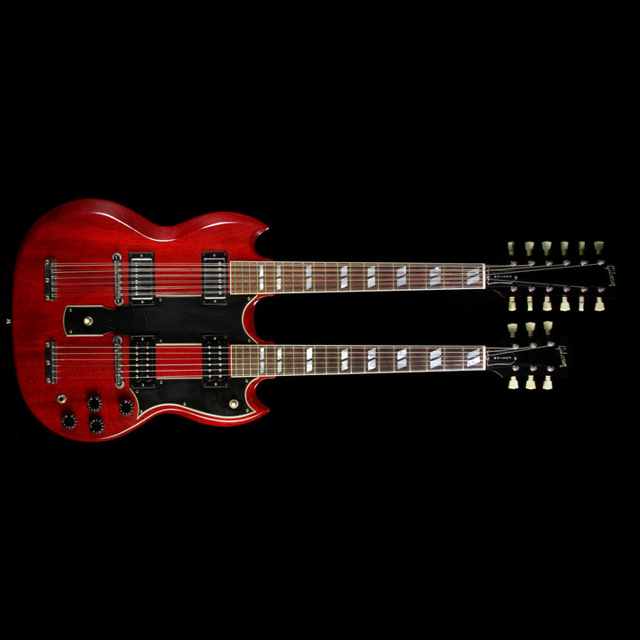 Used Steve Miller Collection Gibson Custom Shop Jimmy Page EDS-1275 Double Neck VOS Electric Guitar Electric Guitar Heritage Cherry