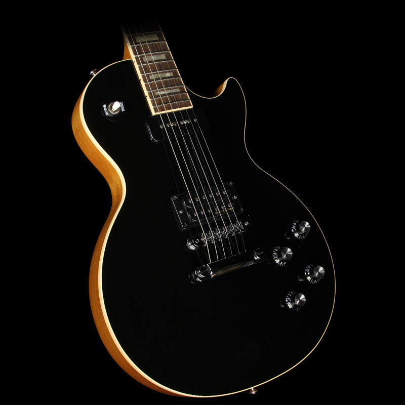 Used Steve Miller Collection Gibson 2011 Lou Pallo Signature Les Paul Electric Guitar Black with Natural — 1