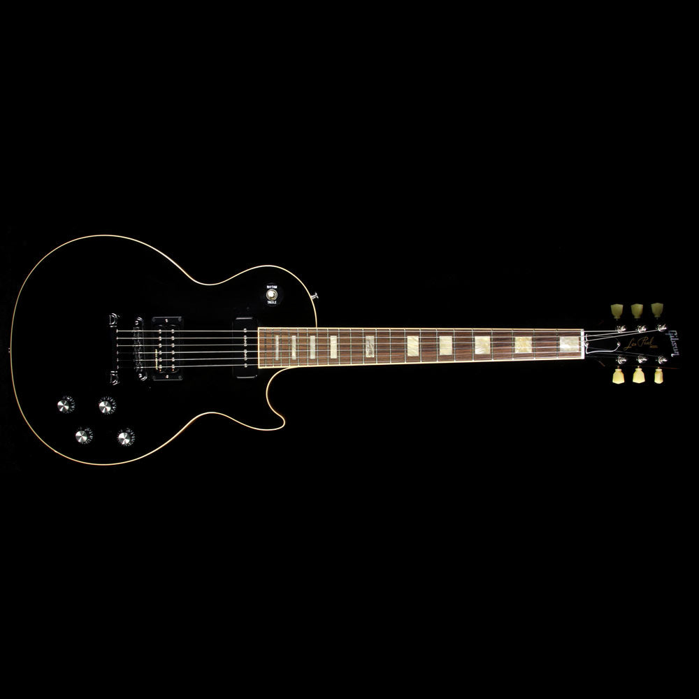 Used Steve Miller Collection Gibson 2011 Lou Pallo Signature Les Paul Electric Guitar Black with Natural — 2