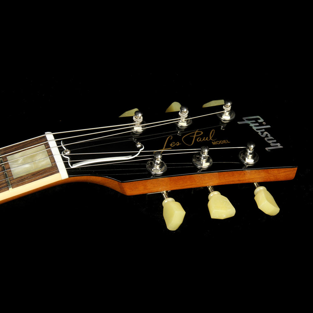 Used Steve Miller Collection Gibson 2011 Lou Pallo Signature Les Paul Electric Guitar Black with Natural — 4