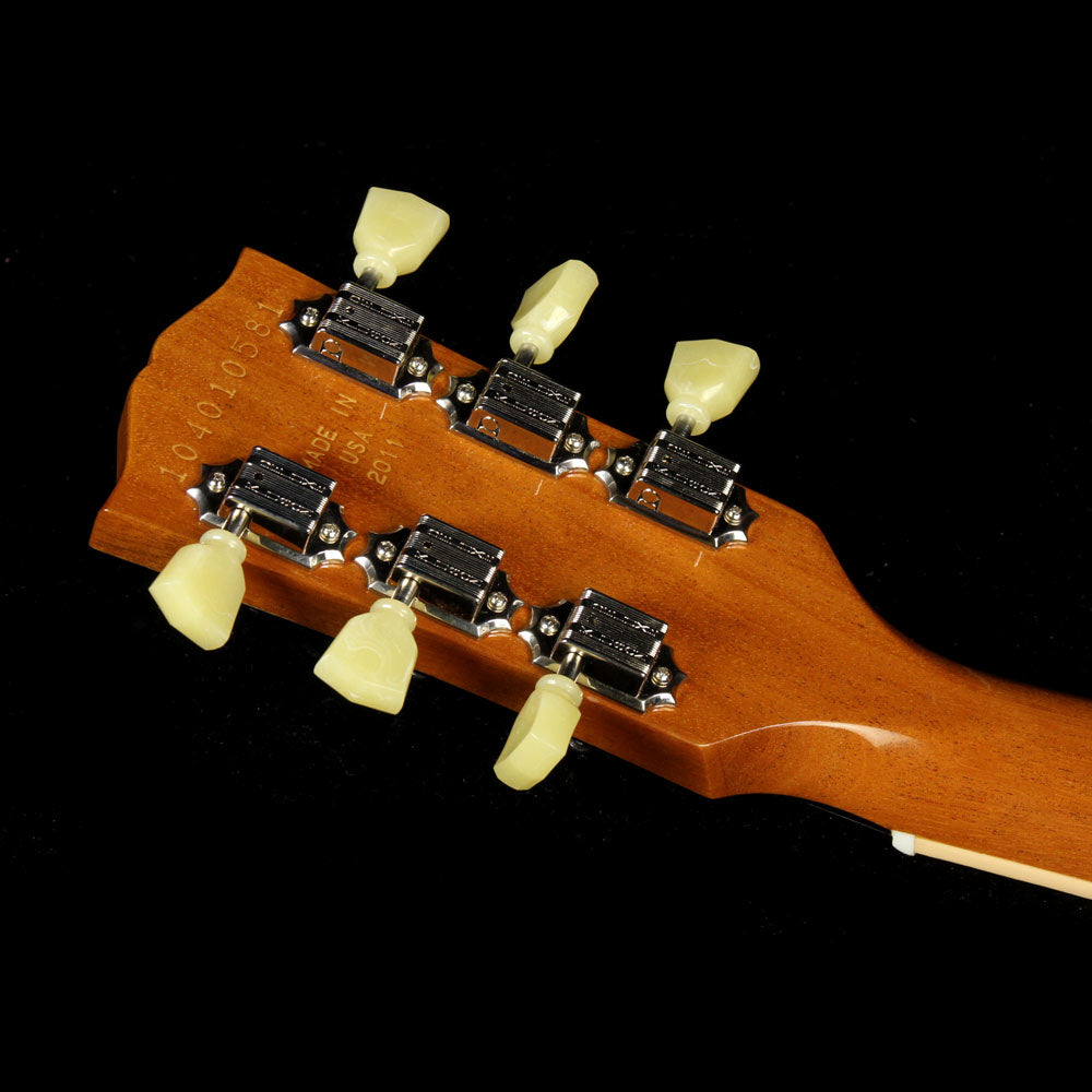 Used Steve Miller Collection Gibson 2011 Lou Pallo Signature Les Paul Electric Guitar Black with Natural — 5