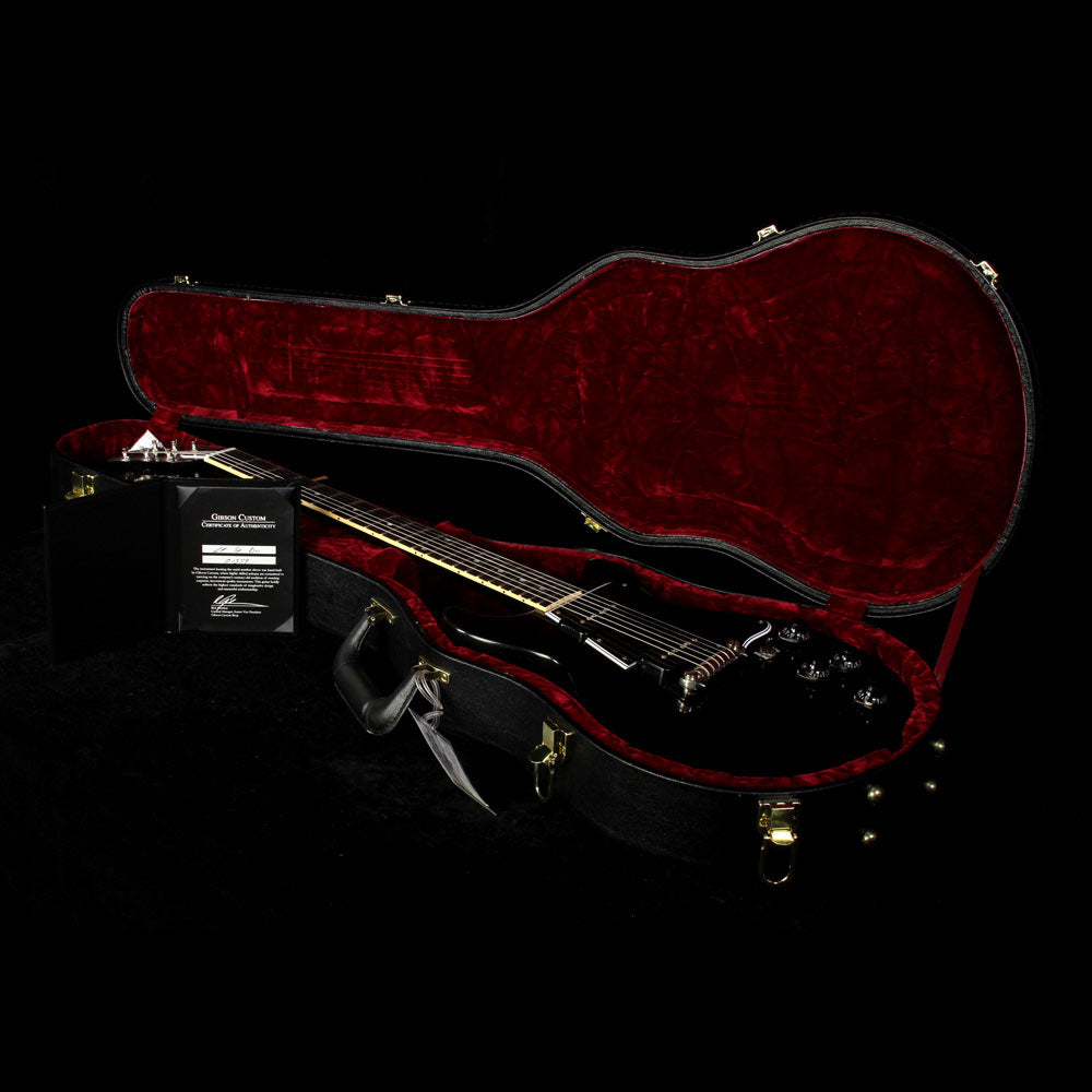Used Steve Miller Collection Gibson Custom Shop Les Paul Special Doublecut Electric Guitar Ebony — 5