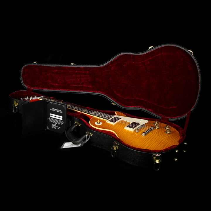 Used Steve Miller Collection Gibson Custom Shop 1959 Les Paul Reissue Electric Guitar Deep Amber Fade