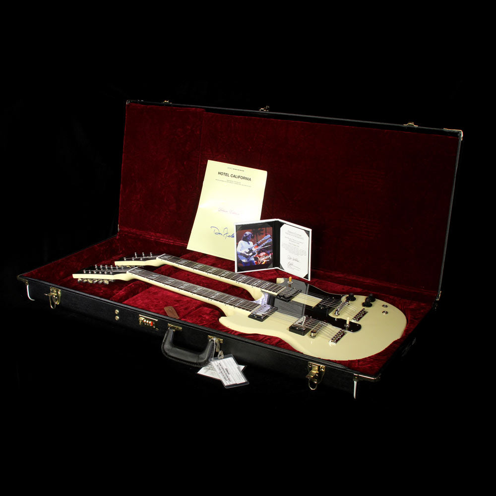 Used Steve Miller Collection Gibson Custom Signed Don Felder Hotel California Double Neck — 9