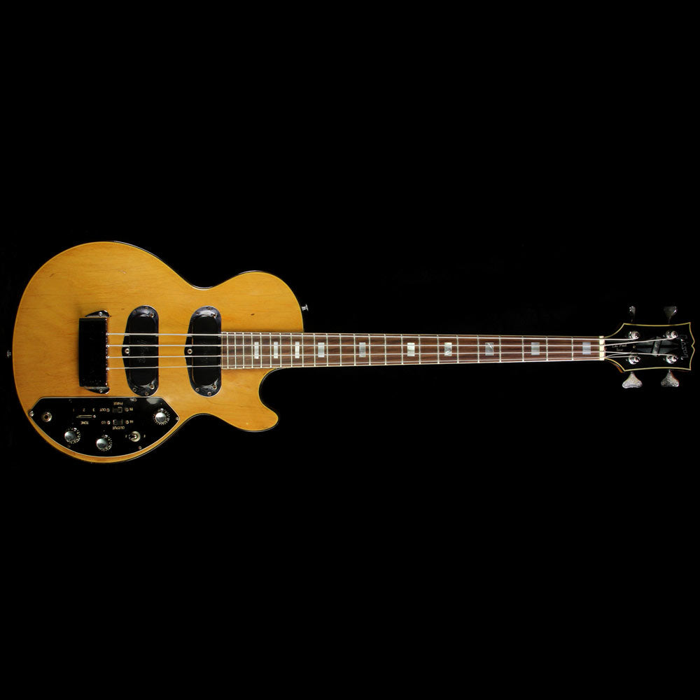 Used Steve Miller Collection Gibson 1973 Les Paul Triumph Electric Bass Walnut — 2