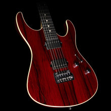 Suhr Modern Black Limba Electric Guitar Trans Red