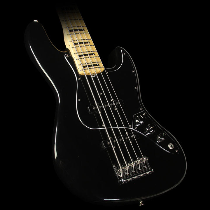 Used 2015 Fender Custom Shop Masterbuilt Dale Wilson Custom Jazz Bass V 5-String Electric Bass Black