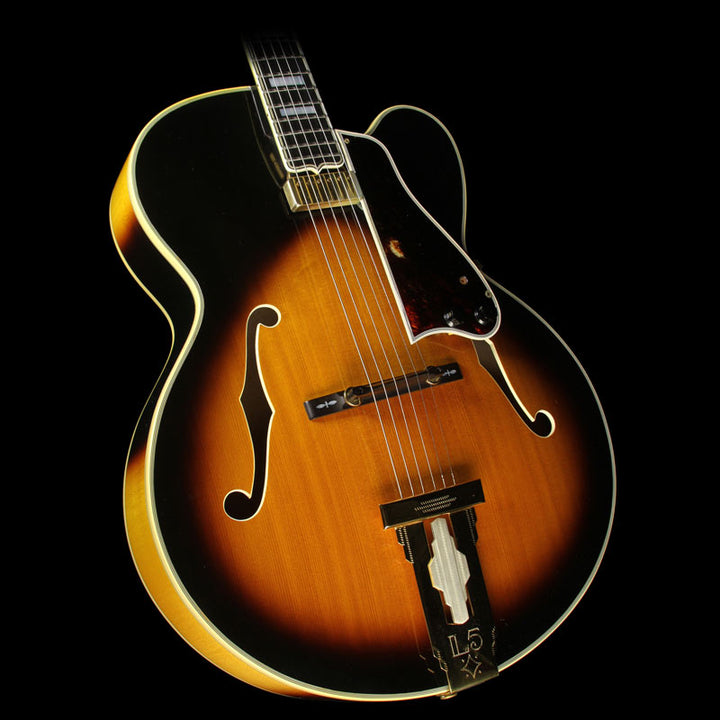Used 1976 Gibson L-5C Archtop Electric Guitar Sunburst