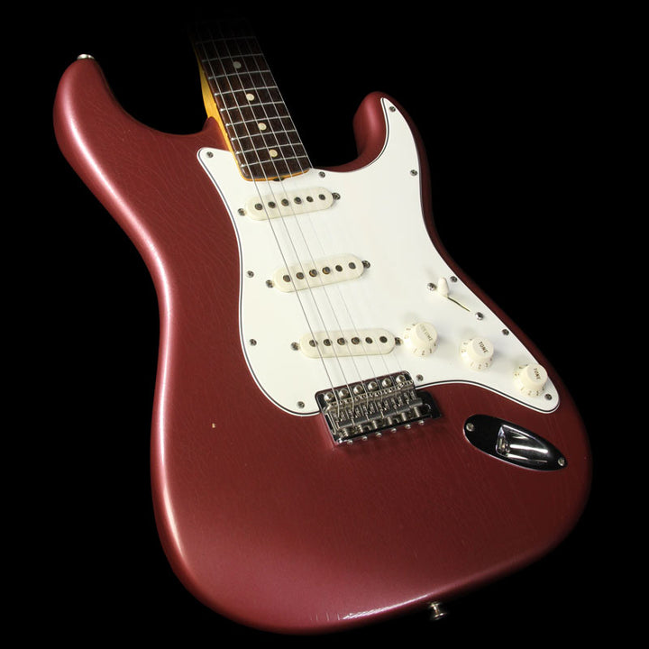 Used 2014 Fender Custom Shop L-Series '64 Stratocaster Electric Guitar Burgundy Mist