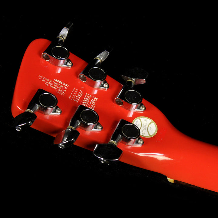 Used 1983 Hondo Chiquita Travel Guitar Red