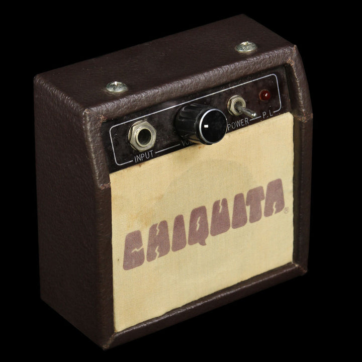 Used 1983 Hondo Chiquita Travel Guitar Red