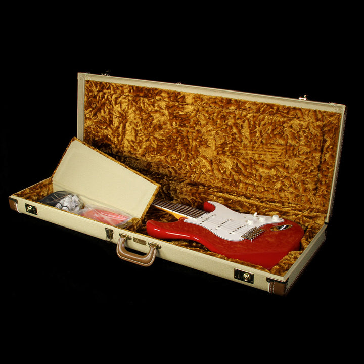 Used Fender Artist Series Eric Johnson Stratocaster Electric Guitar Dakota Red