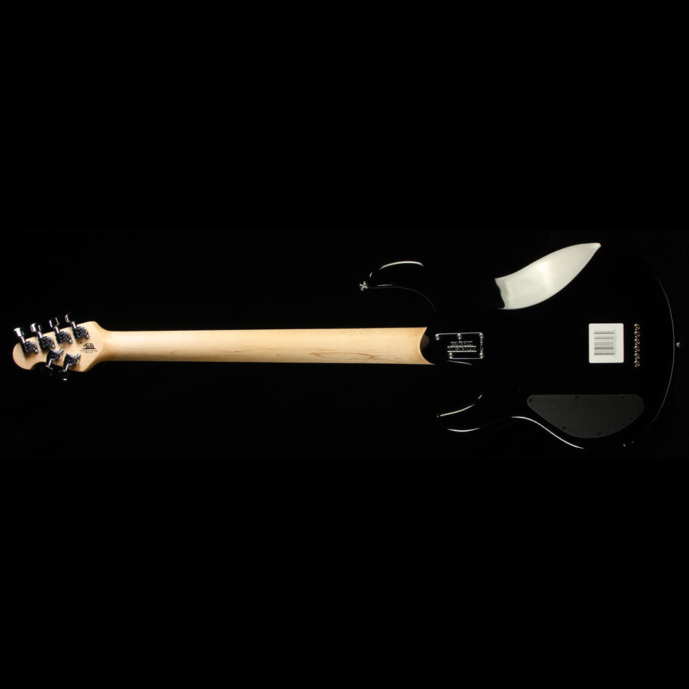 Ernie Ball Music Man Silhouette 6-String Electric Bass Guitar Black — 3
