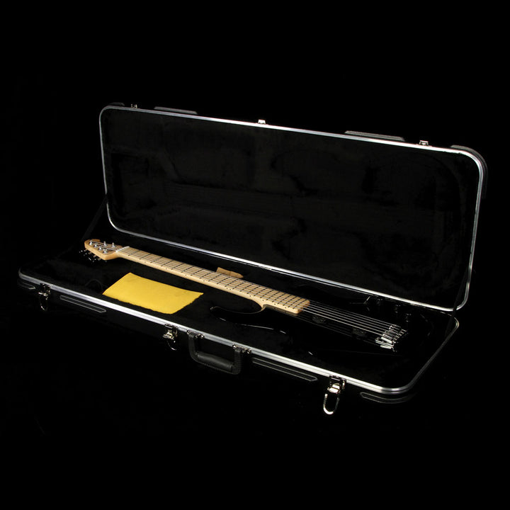 Ernie Ball Music Man Silhouette 6-String Electric Bass Guitar Black