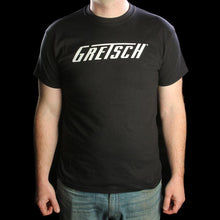 Gretsch Logo Short Sleeve T-Shirt Black/White