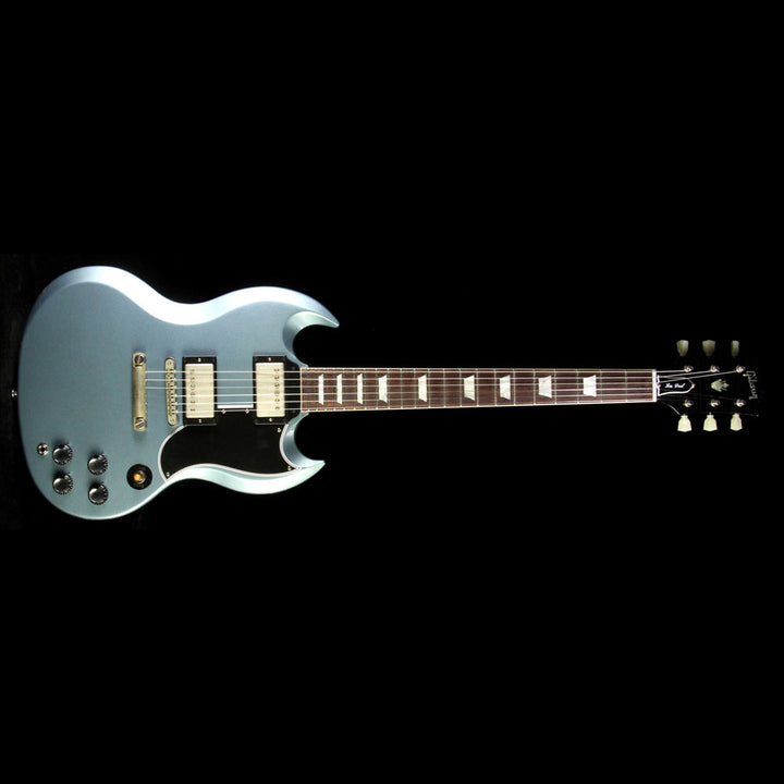 Gibson Custom Shop Music Zoo Exclusive Roasted SG Standard Reissue Electric Guitar VOS Pelham Blue