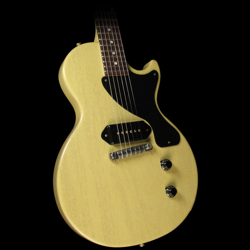 Used Gibson Custom Shop Music Zoo Exclusive Roasted 1957 Les Paul Junior Lightly Aged Electric Guitar TV Yellow — 1