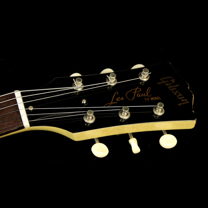 Used Gibson Custom Shop Music Zoo Exclusive Roasted 1957 Les Paul Junior Lightly Aged Electric Guitar TV Yellow