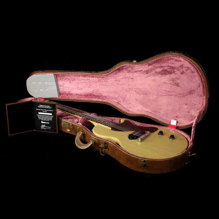 Used Gibson Custom Shop Music Zoo Exclusive Roasted 1957 Les Paul Junior Lightly Aged Electric Guitar TV Yellow